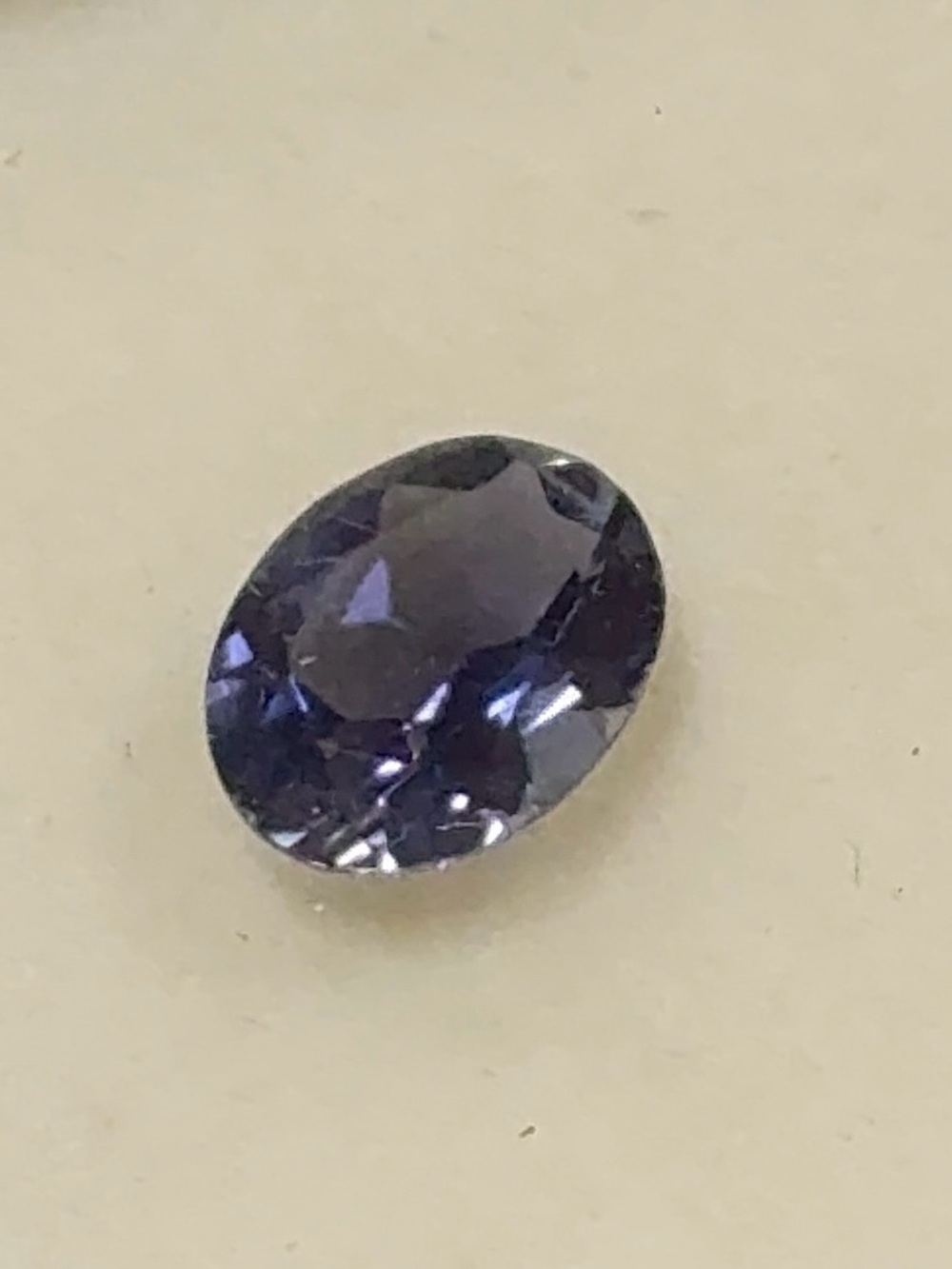 Natural Iolite Gemstone 2.20 Carats | Oval Cut Loose Stone | India